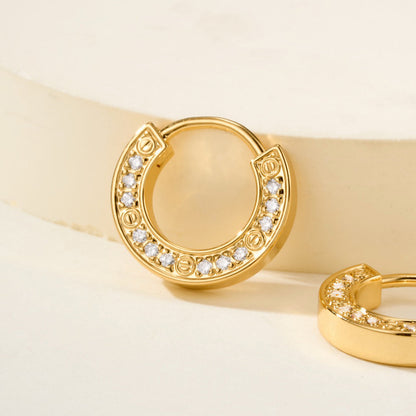 [Ornora Jewelry]LOVE DIAMOND EARRINGS