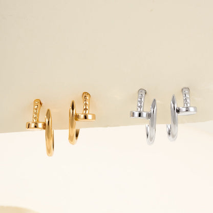 [Ornora Jewelry]JUSTE NO DIAMOND MINI EARRINGS