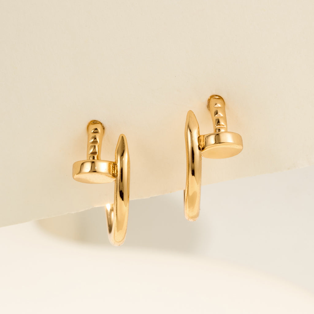 [Ornora Jewelry]JUSTE NO DIAMOND MINI EARRINGS