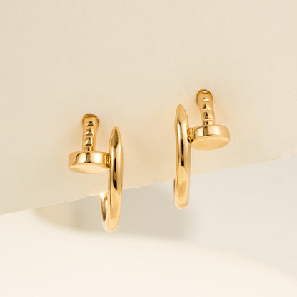 [Ornora Jewelry]JUSTE NO DIAMOND MINI EARRINGS