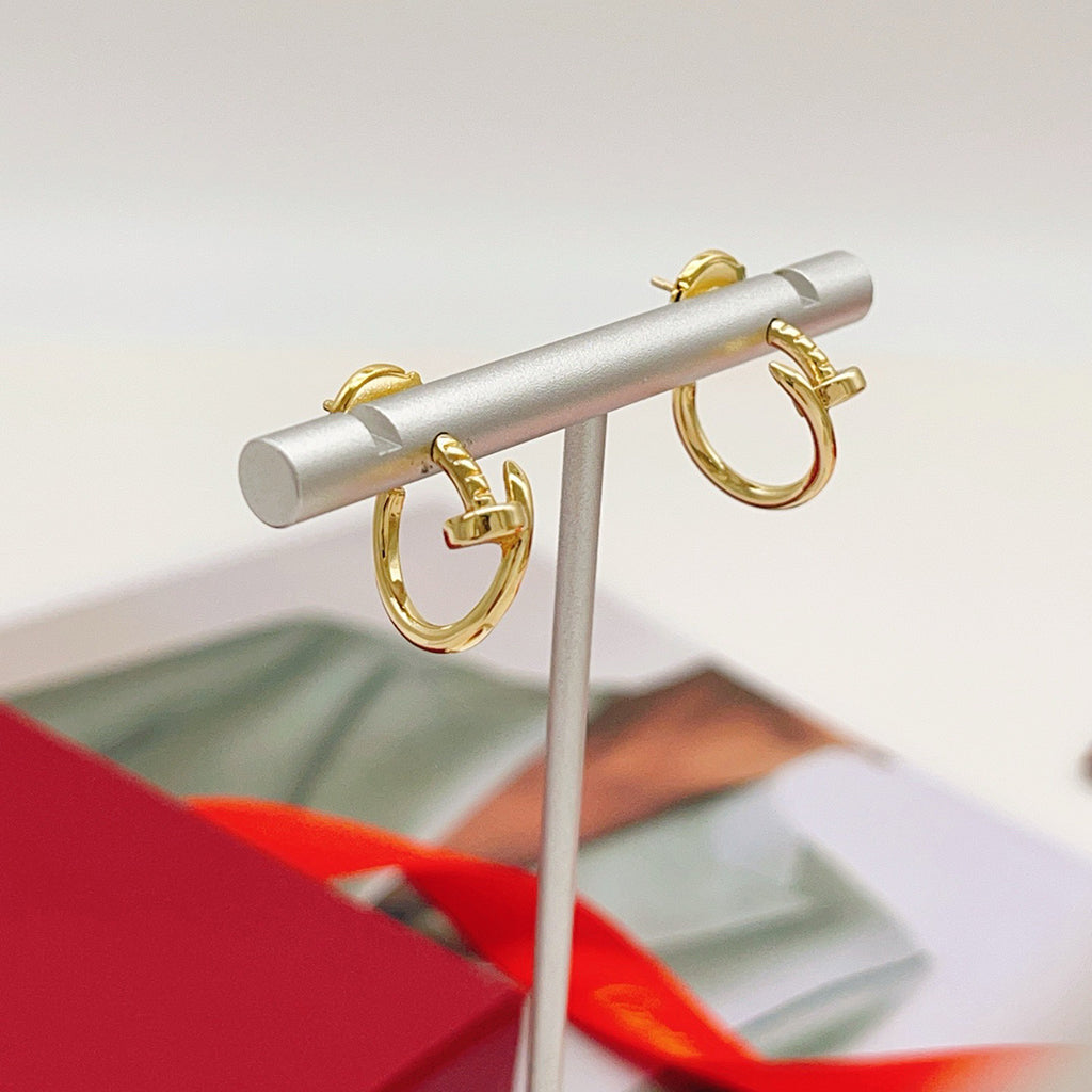 [Ornora Jewelry]JUSTE NO DIAMOND MINI EARRINGS