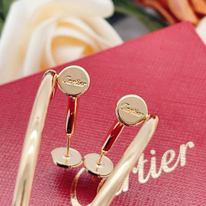 [Ornora Jewelry]JUSTE NO DIAMOND LARGE EARRINGS
