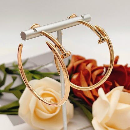 [Ornora Jewelry]JUSTE NO DIAMOND LARGE EARRINGS