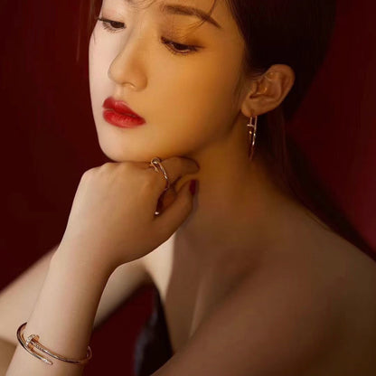[Ornora Jewelry]JUSTE NO DIAMOND LARGE EARRINGS