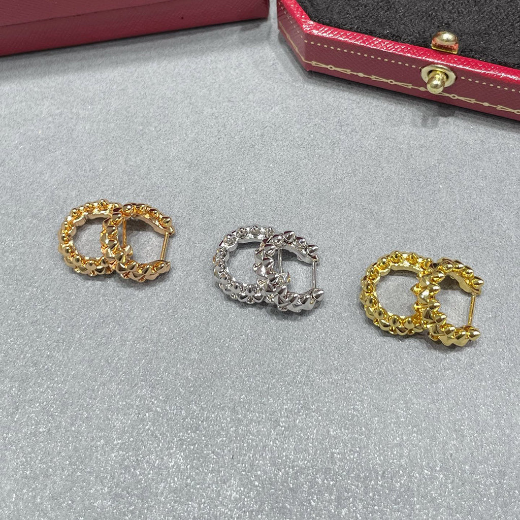 [Ornora Jewelry]CLASH MINI HOOP EARRINGS