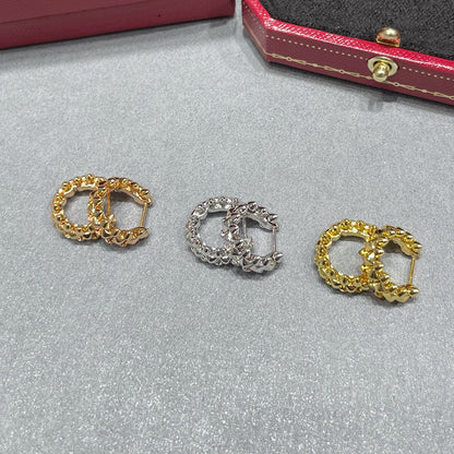 [Ornora Jewelry]CLASH MINI HOOP EARRINGS