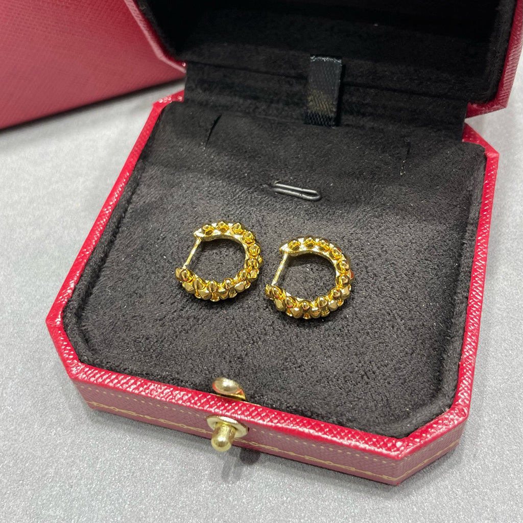 [Ornora Jewelry]CLASH MINI HOOP EARRINGS
