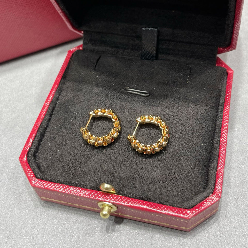 [Ornora Jewelry]CLASH MINI HOOP EARRINGS