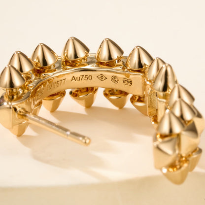 [Ornora Jewelry]CLASH MINI HOOP EARRINGS