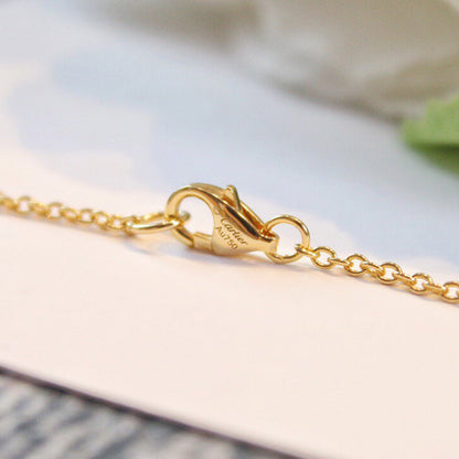 [Ornora Jewelry]LOVE DOUBLE RING NECKLACE