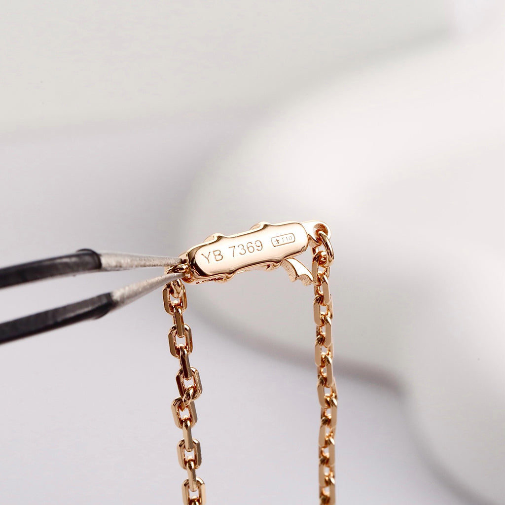 [Ornora Jewelry]LOVE NECKLACE 16MM  FULL DIAMOND