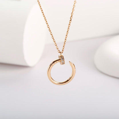 [Ornora Jewelry]JUSTE NECKLACE FULL DIAMOND