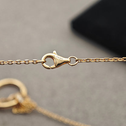 [Ornora Jewelry]JUSTE NECKLACE HALF DIAMOND