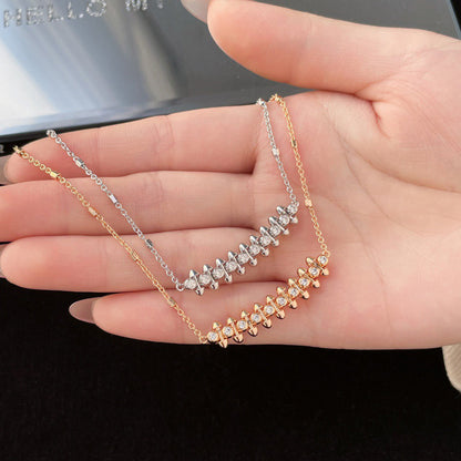 [Ornora Jewelry]CLASH  MEDIUM DIAMOND NECKLACE