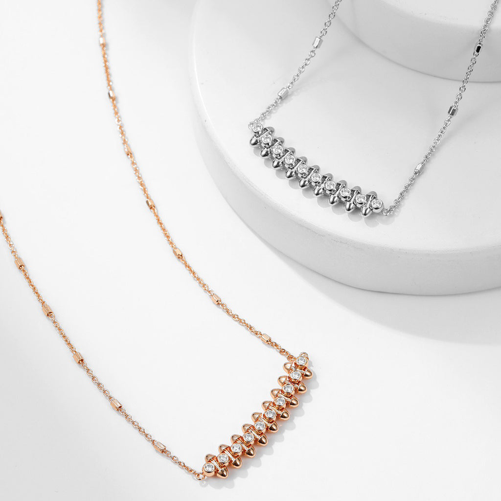 [Ornora Jewelry]CLASH  MEDIUM DIAMOND NECKLACE