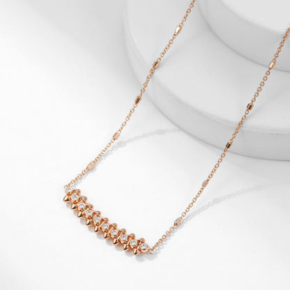 [Ornora Jewelry]CLASH  MEDIUM DIAMOND NECKLACE