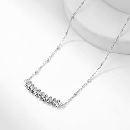 [Ornora Jewelry]CLASH  MEDIUM DIAMOND NECKLACE