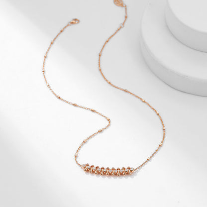 [Ornora Jewelry]CLASH  MEDIUM DIAMOND NECKLACE