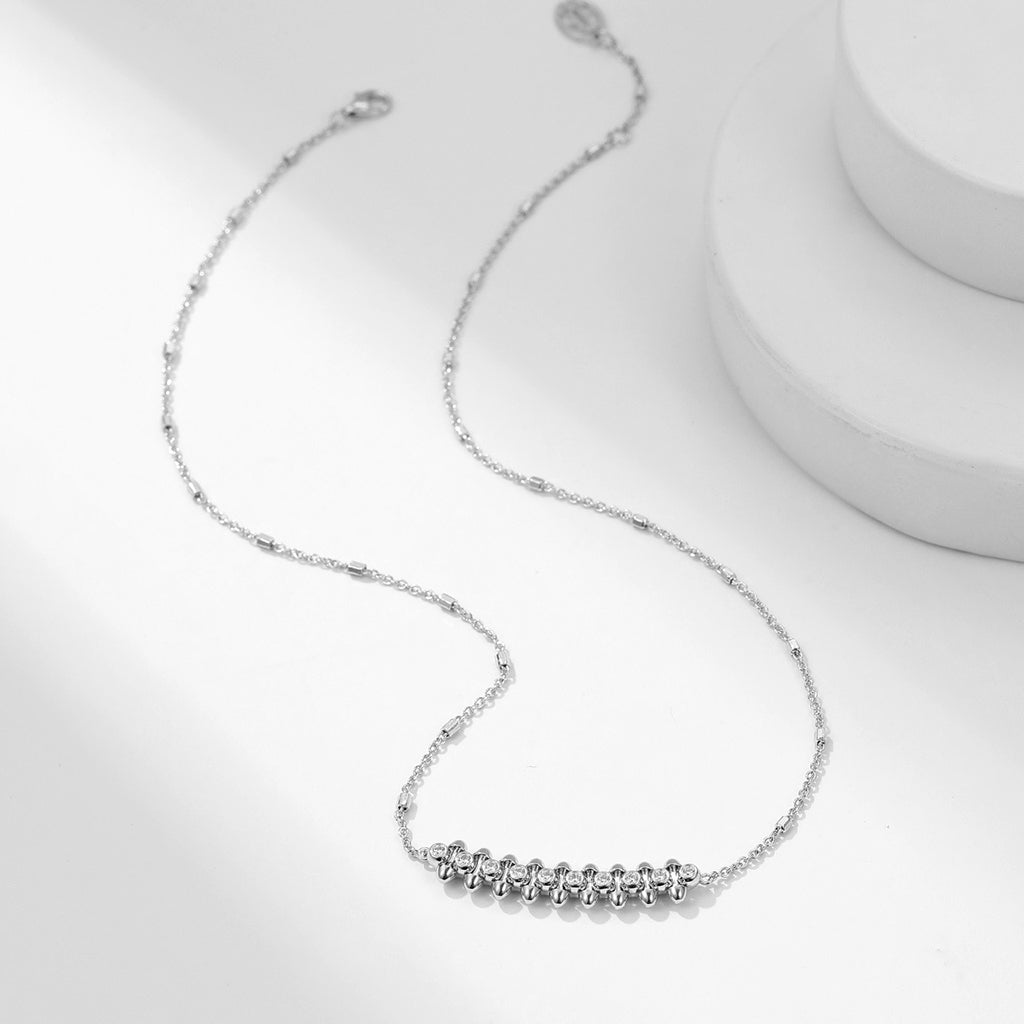[Ornora Jewelry]CLASH  MEDIUM DIAMOND NECKLACE