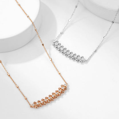 [Ornora Jewelry]CLASH  MEDIUM DIAMOND NECKLACE