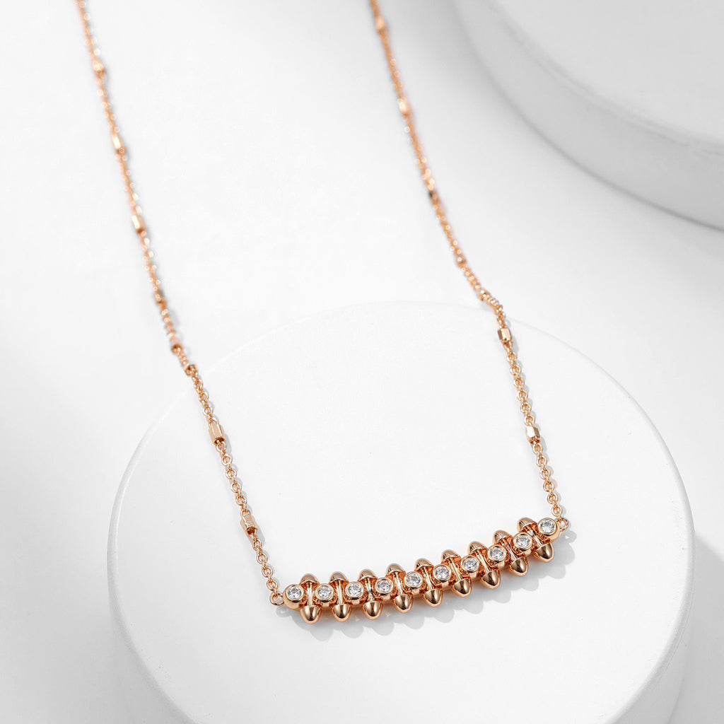 [Ornora Jewelry]CLASH  MEDIUM DIAMOND NECKLACE