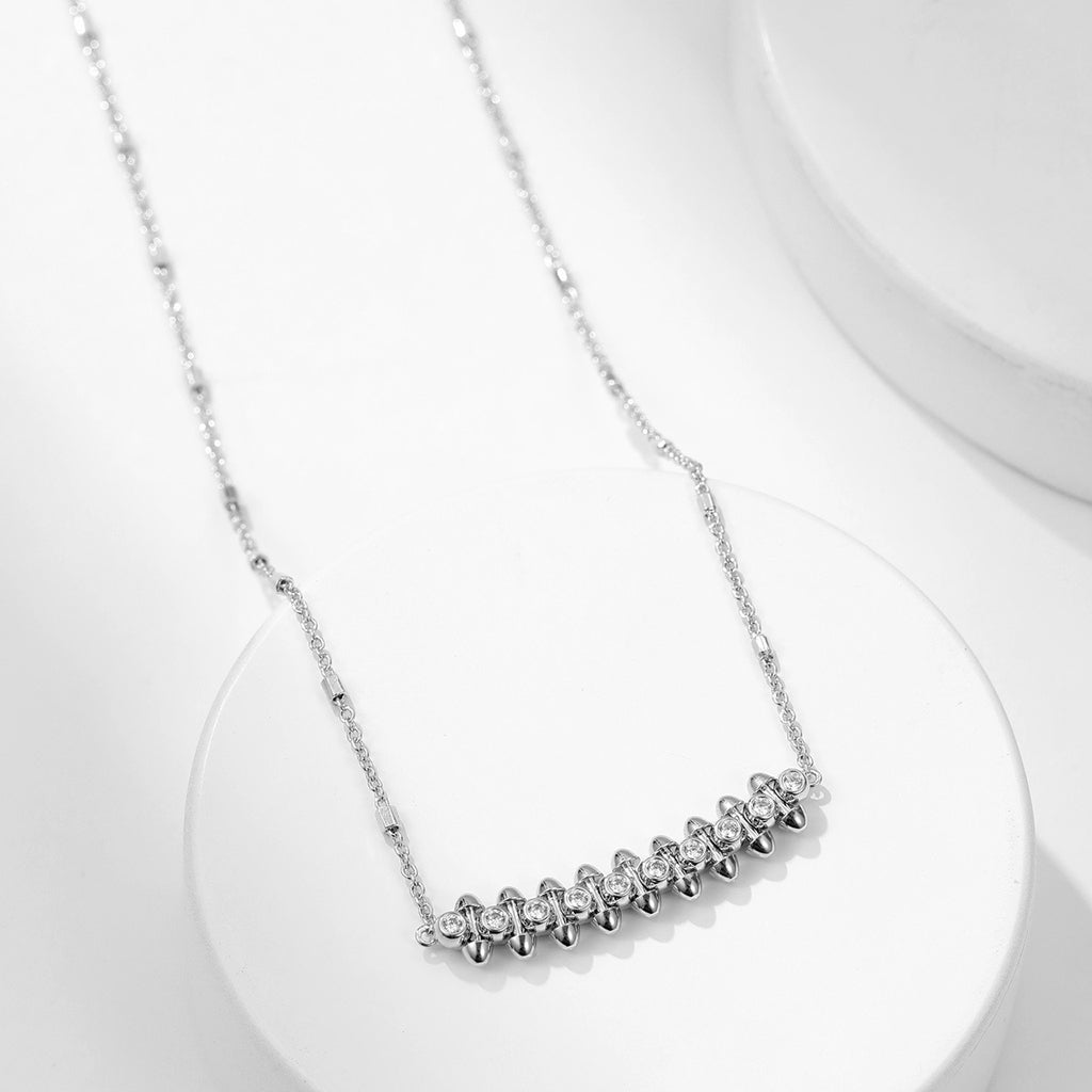 [Ornora Jewelry]CLASH  MEDIUM DIAMOND NECKLACE