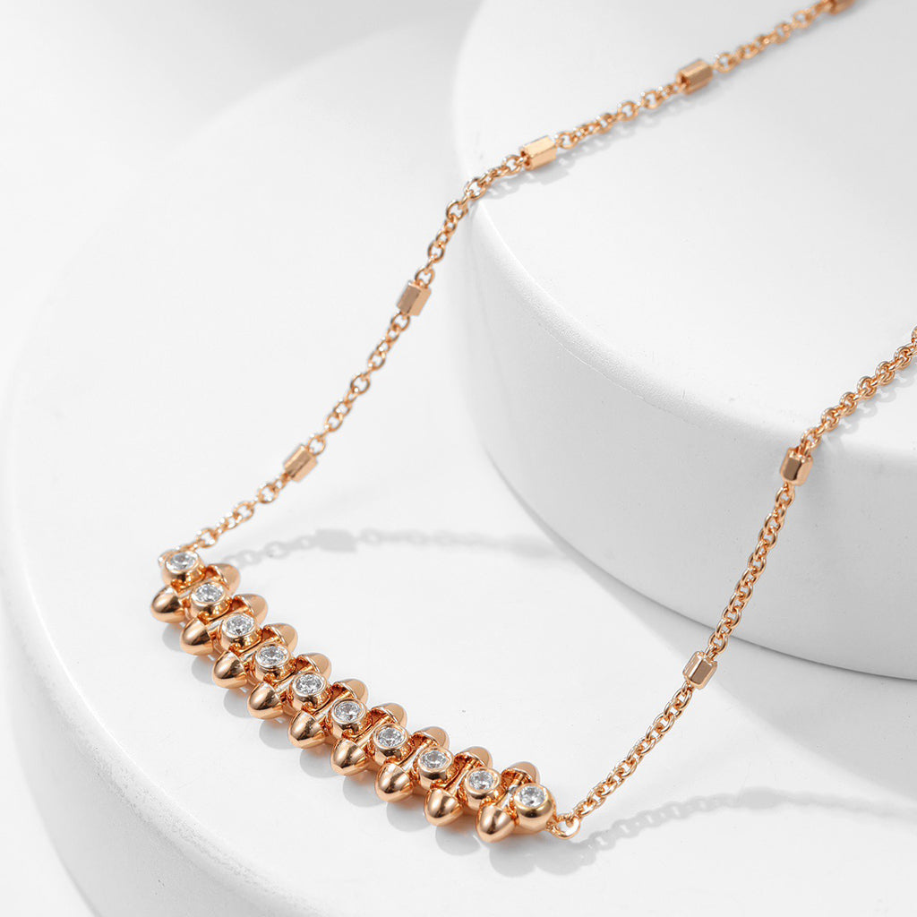 [Ornora Jewelry]CLASH  MEDIUM DIAMOND NECKLACE