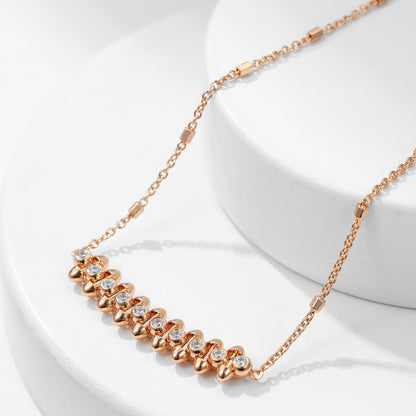 [Ornora Jewelry]CLASH  MEDIUM DIAMOND NECKLACE