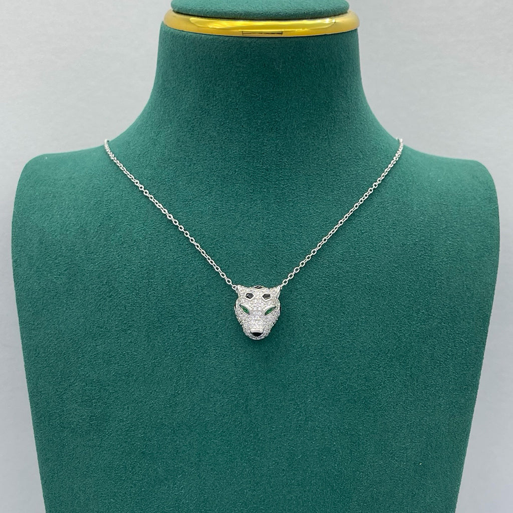 [Ornora Jewelry]PANTHERE FULL DIAMOND NECKLACE