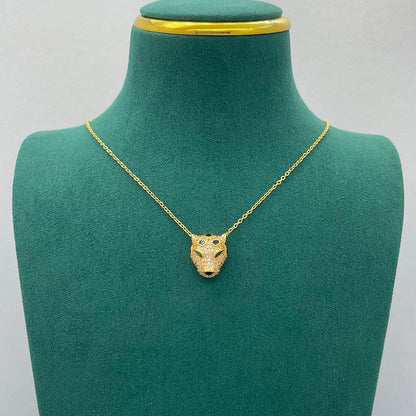 [Ornora Jewelry]PANTHERE FULL DIAMOND NECKLACE