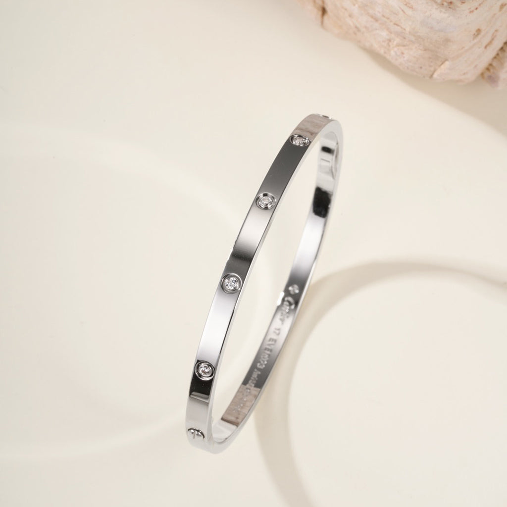 [Ornora Jewelry]LOVE BRACELET 3.65MM 10 DIAMONDS