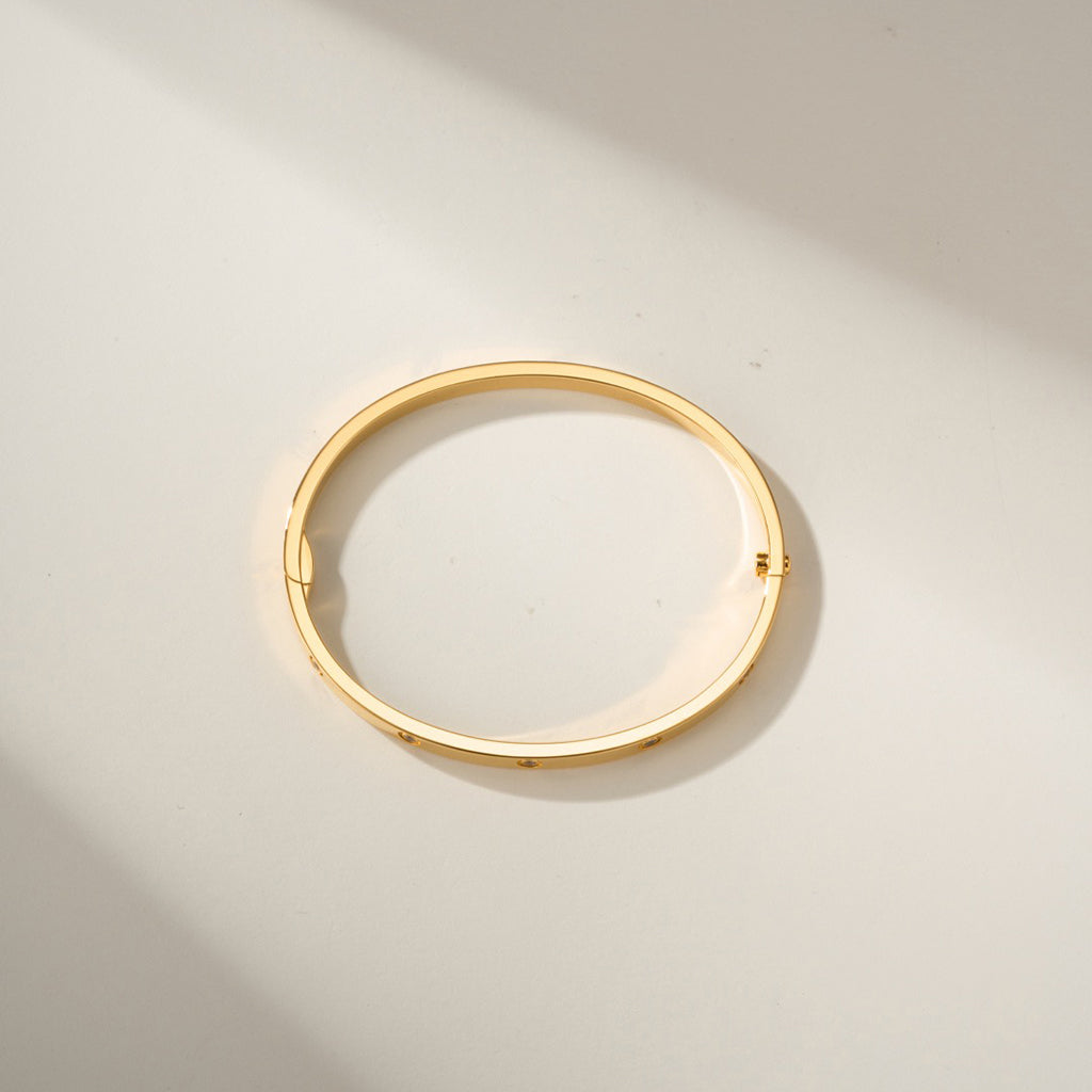 [Ornora Jewelry]LOVE BRACELET 3.65MM 10 DIAMONDS
