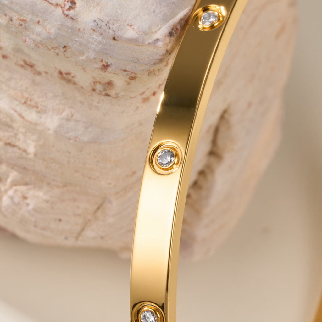 [Ornora Jewelry]LOVE BRACELET 3.65MM 10 DIAMONDS