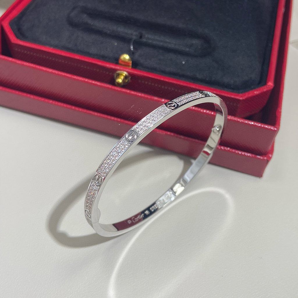 [Ornora Jewelry]LOVE BRACELET 3.65MM DIAMOND-PAVED