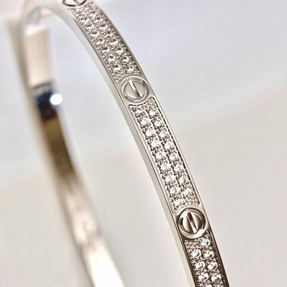 [Ornora Jewelry]LOVE BRACELET 3.65MM DIAMOND-PAVED