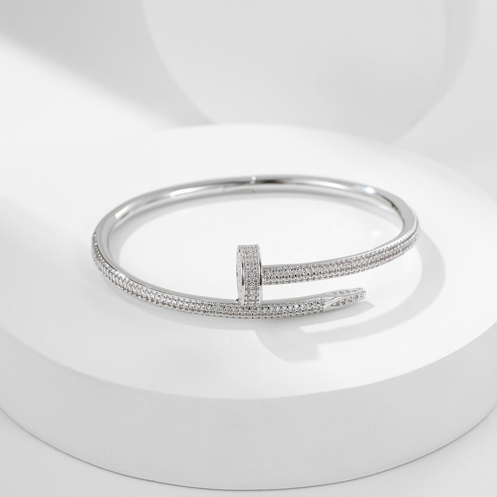 [Ornora Jewelry]JUSTE BRACELET 3.5MM ALL DIAMONDS