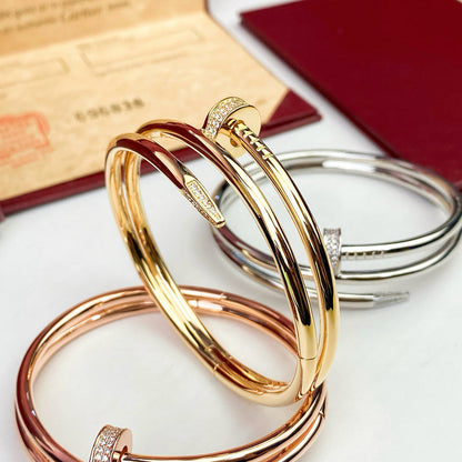 [Ornora Jewelry]JUSTE BRACELET 3.5MM DOUBLE ROW DIAMOND