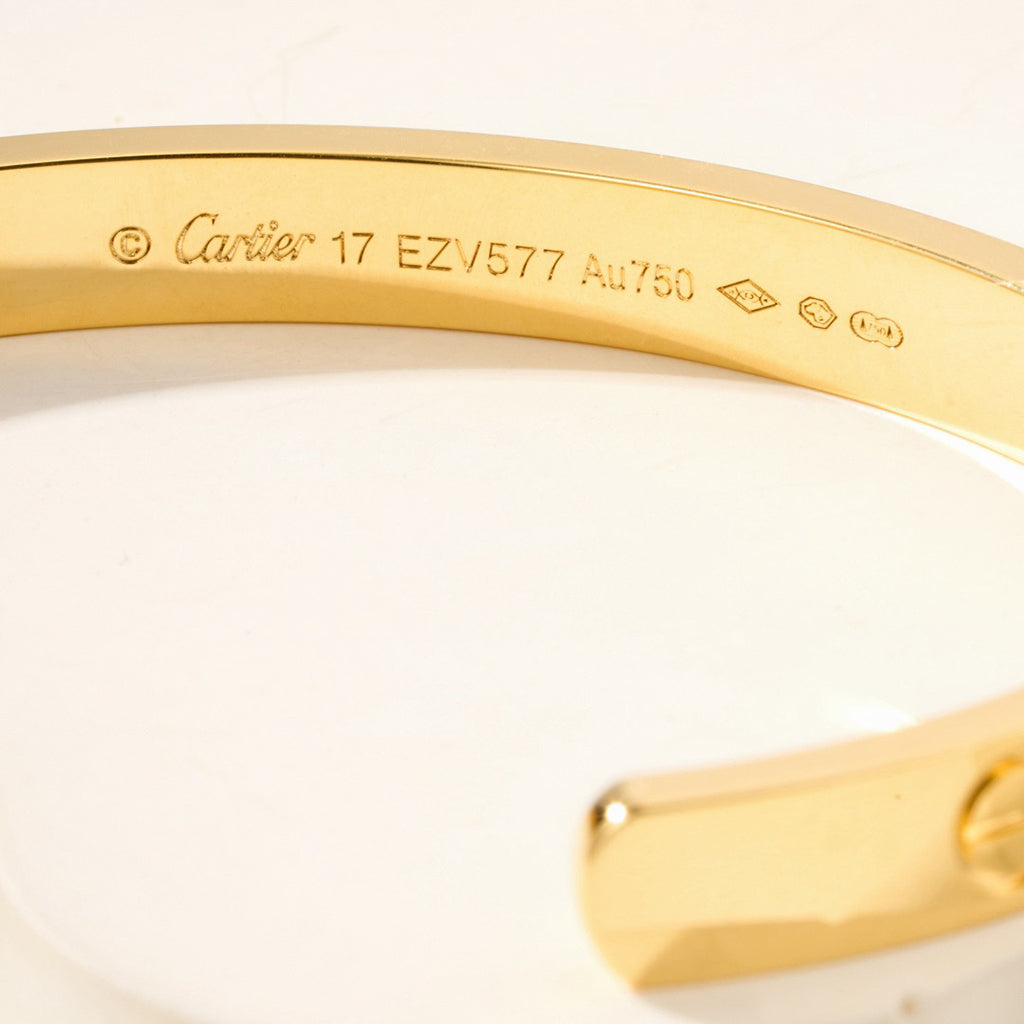 [Ornora Jewelry]LOVE BRACELET 6.1MM OPEN CUFF
