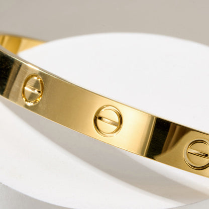 [Ornora Jewelry]LOVE BRACELET 6.1MM OPEN CUFF