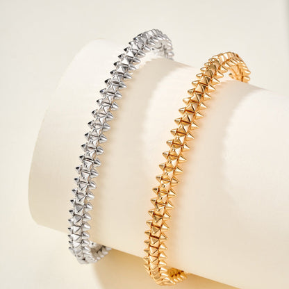 [Ornora Jewelry]CLASH  BRACELET MEDIUM 8MM