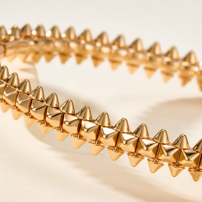 [Ornora Jewelry]CLASH  BRACELET MEDIUM 8MM