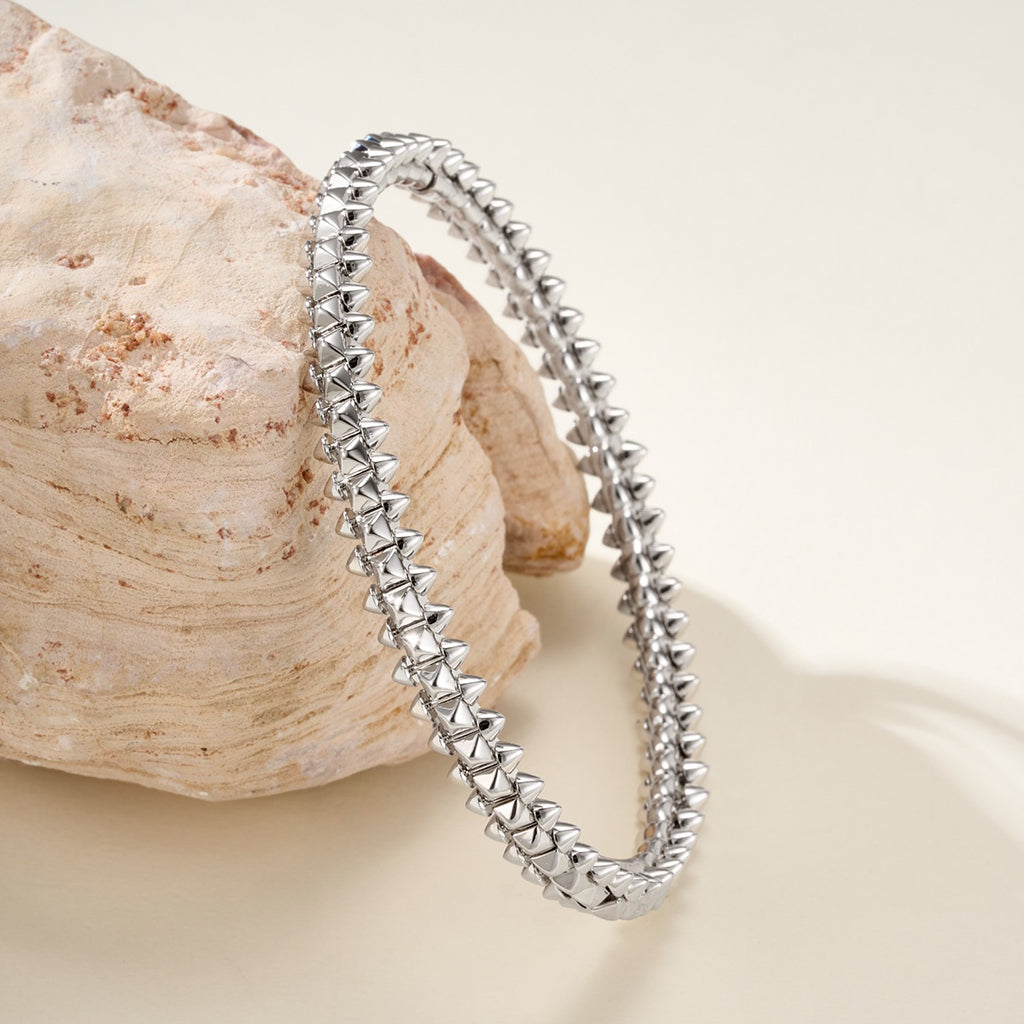 [Ornora Jewelry]CLASH  BRACELET MEDIUM 8MM