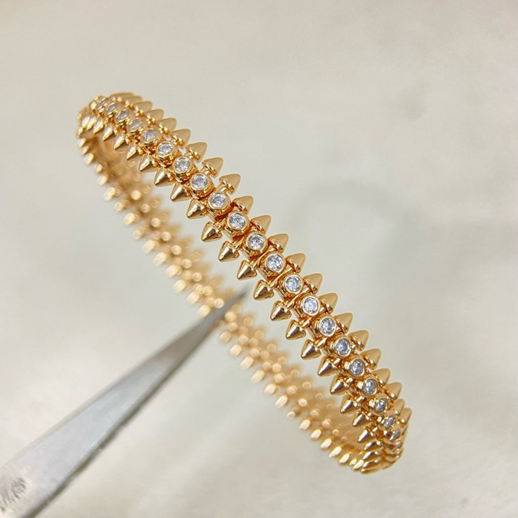 [Ornora Jewelry]CLASH  BRACELET 8MM DIAMONDS