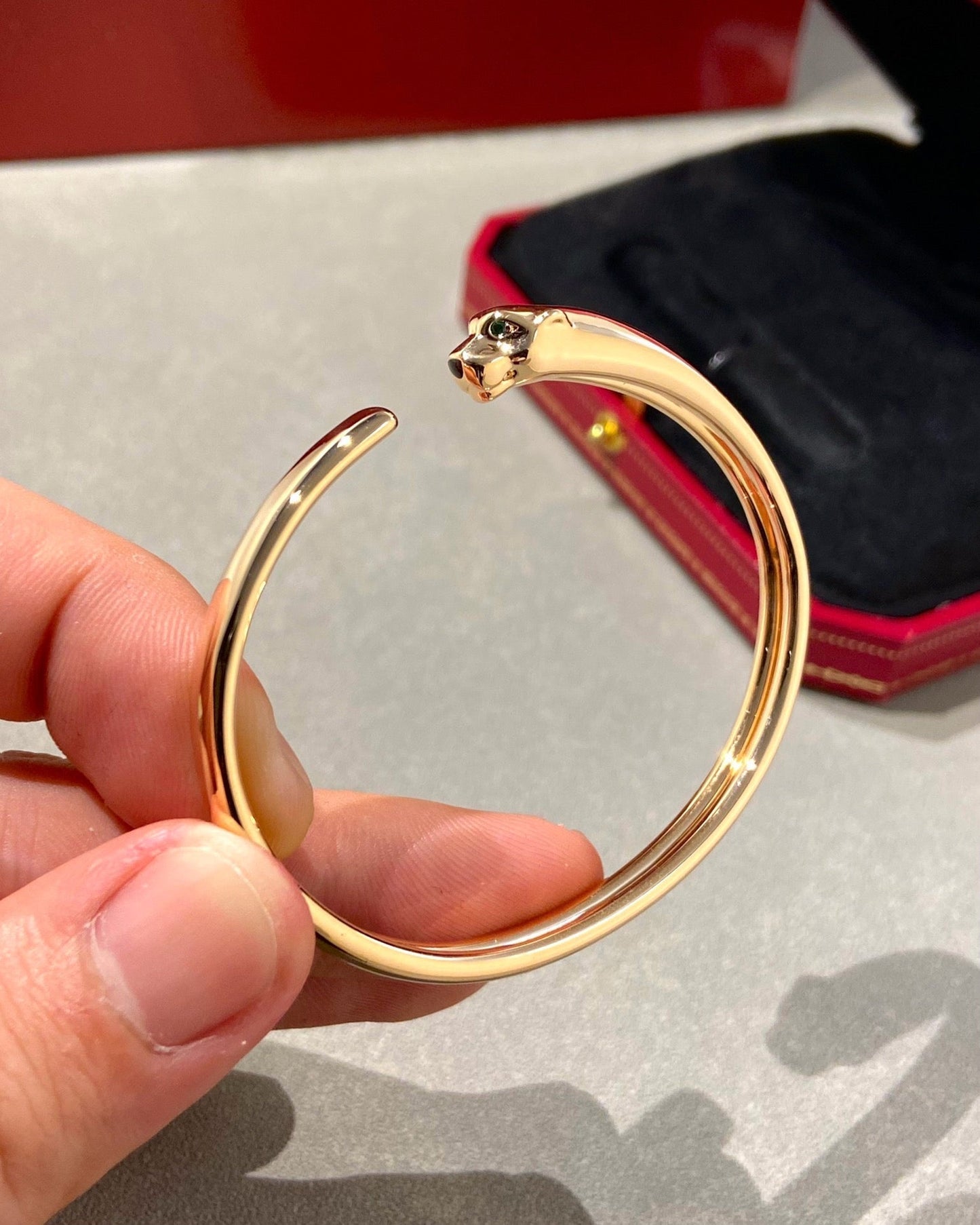 [Ornora Jewelry]PANTHERE OPEN BRACELET