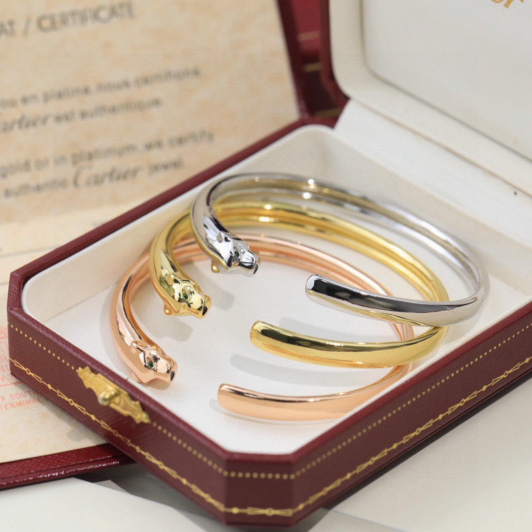 [Ornora Jewelry]PANTHERE OPEN BRACELET