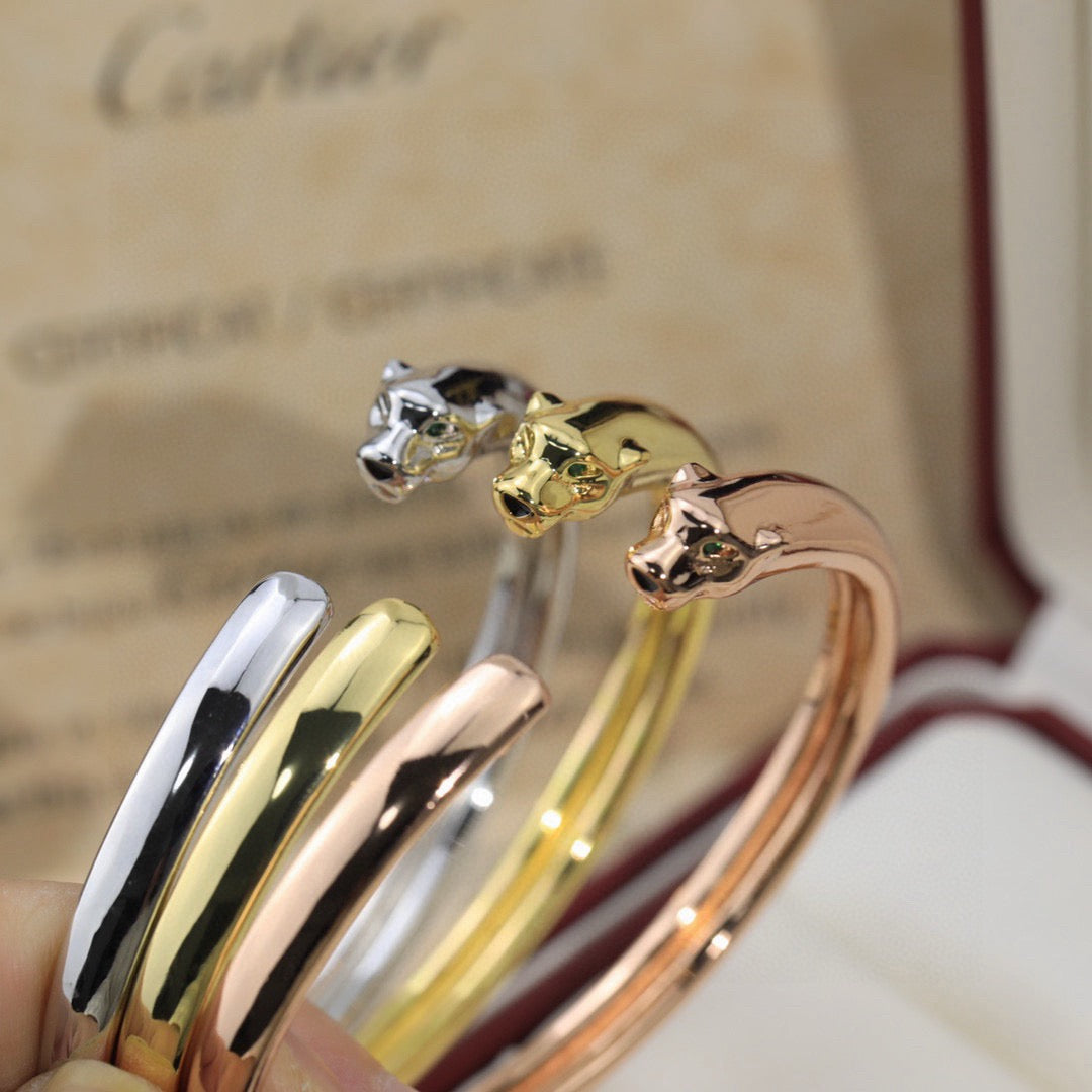 [Ornora Jewelry]PANTHERE OPEN BRACELET