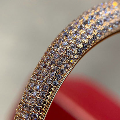 [Ornora Jewelry]PANTHERE HALF DIAMOND OPEN BRACELET