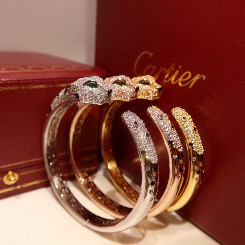 [Ornora Jewelry]PANTHERE BIG BRACELET DIAMONDS