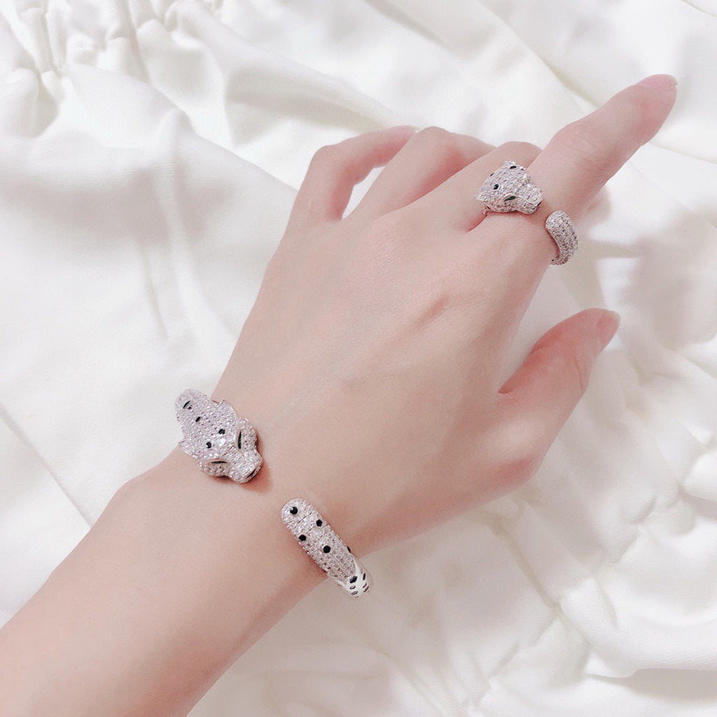 [Ornora Jewelry]PANTHERE BIG BRACELET DIAMONDS