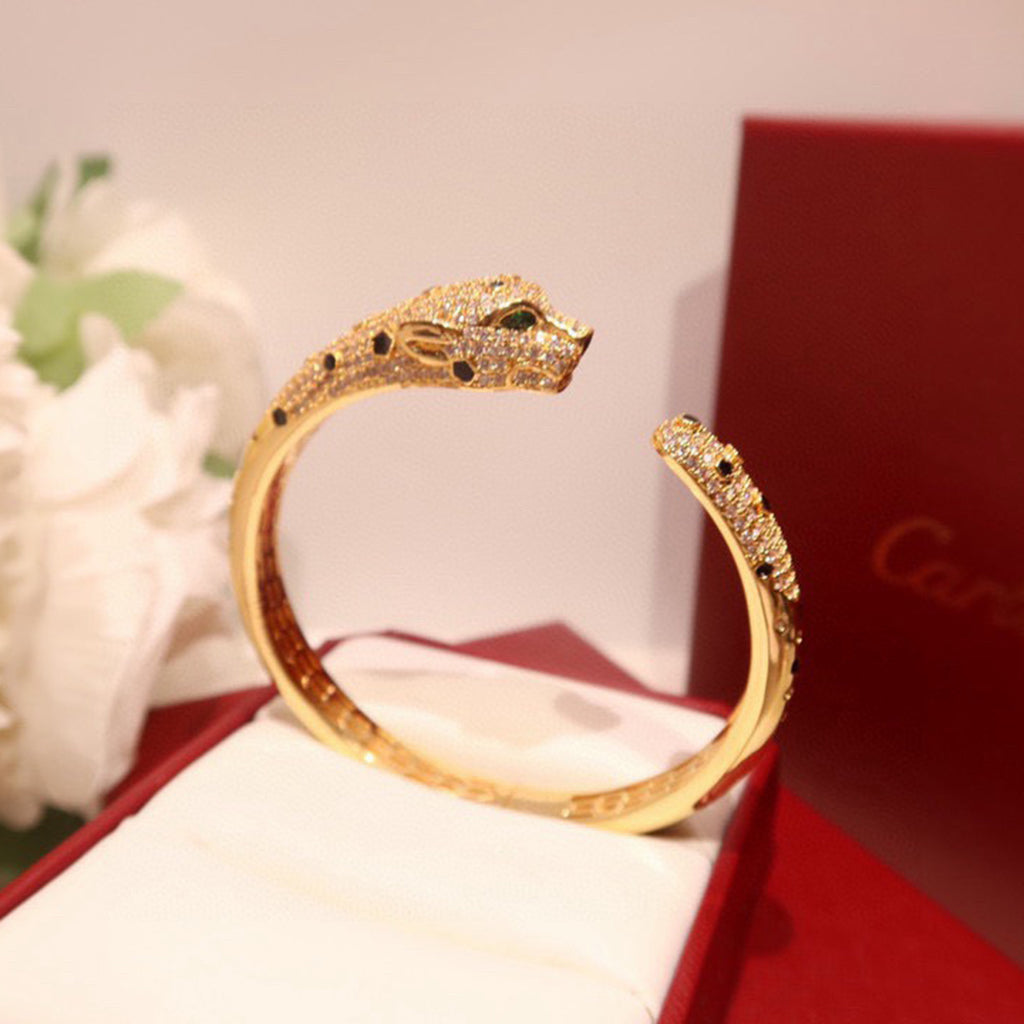 [Ornora Jewelry]PANTHERE BIG BRACELET DIAMONDS